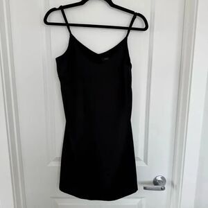 DYNAMITE | Black Slip Dress